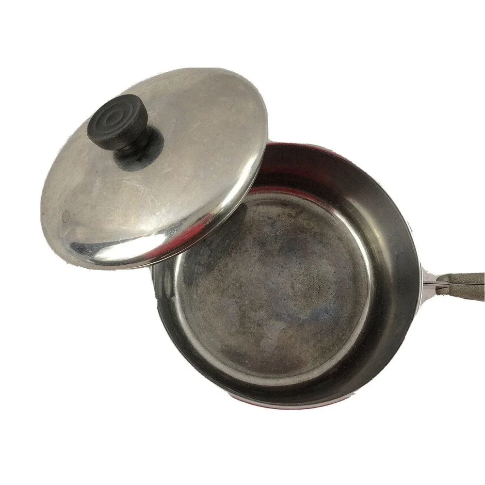 Revere Ware Copper Clad‎ 1.5 Quart Sauce Pan Pre 1968 Process With Lid 2363973